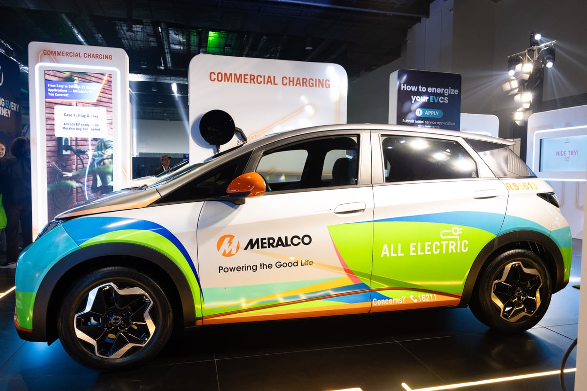 Driving the green mobility shift. Through its Green Mobility Program, Meralco has electrified 7 percent of its total fleet and is on its way to 25 percent electrification by 2030.
