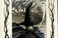 Cover illustration of the original 1995 'Wicked' novel by Gregory Maguire, made by artist Douglas Smith.