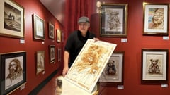 Brewing art: Coffee painters spotlight Filipino creativity in new holiday exhibit
