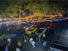 Seven unregistered luxury vehicles seized