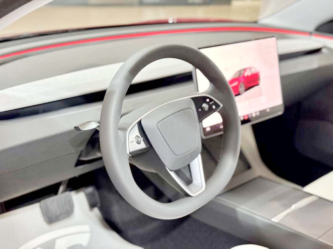 Tesla displays latest EVs at The Podium