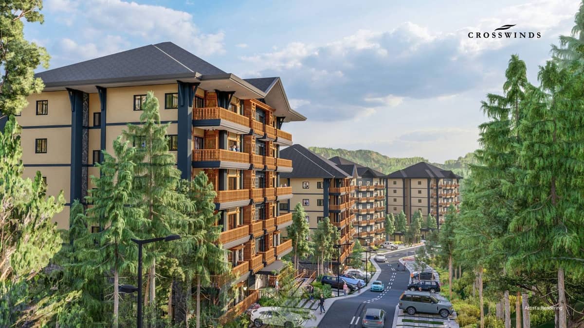35,000 pine trees at Crosswinds Tagaytay.