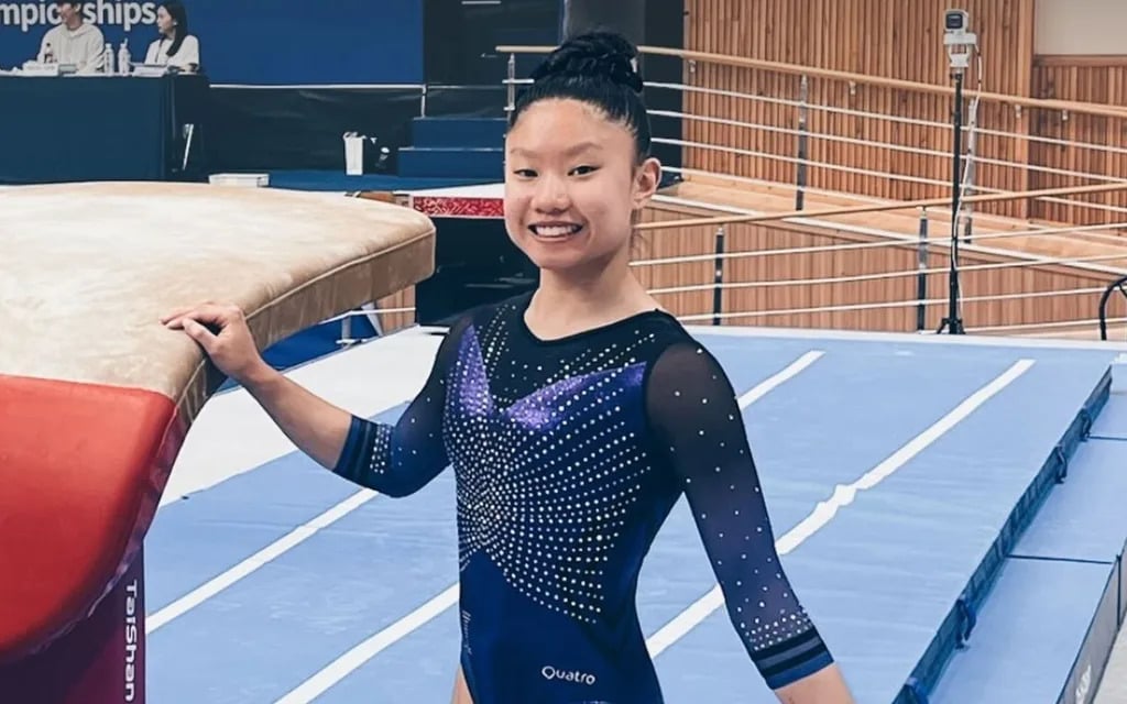 Female gymnasts fall short in Junior Worlds