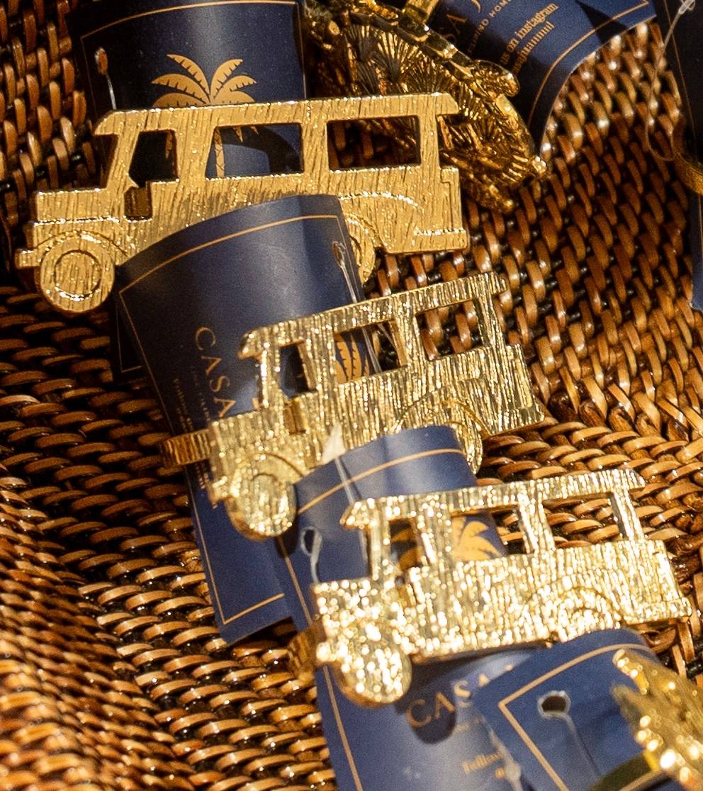 Jeepney napkin ring.