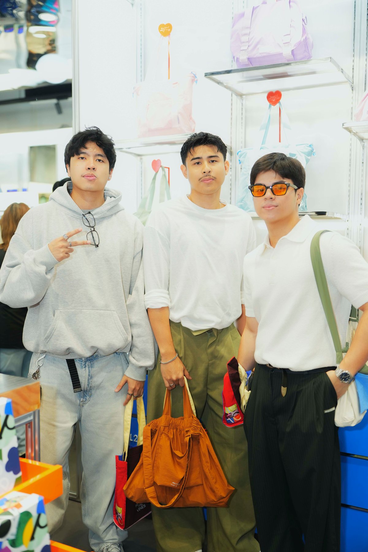 Chico Cruz, Matt Santiago, and Migo Austria