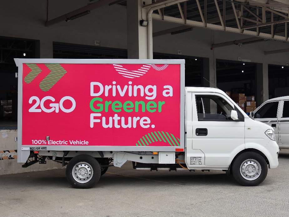 2GO e-trucks power greener deliveries