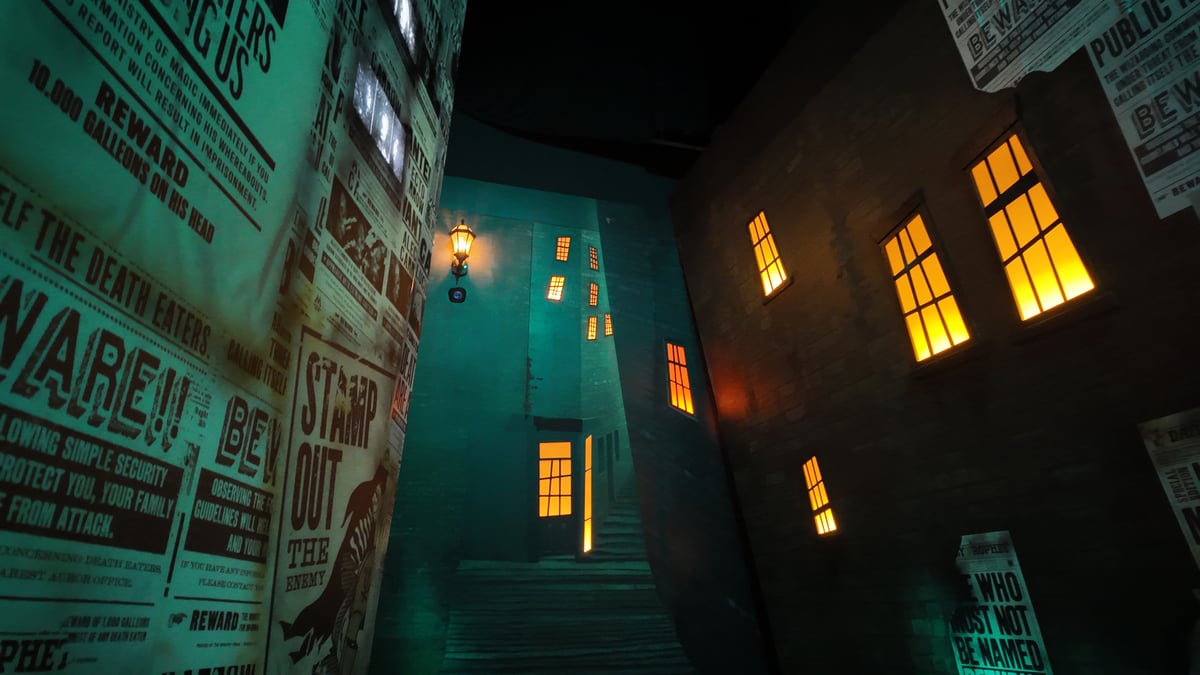 A DARK corner at Knockturn Alley.