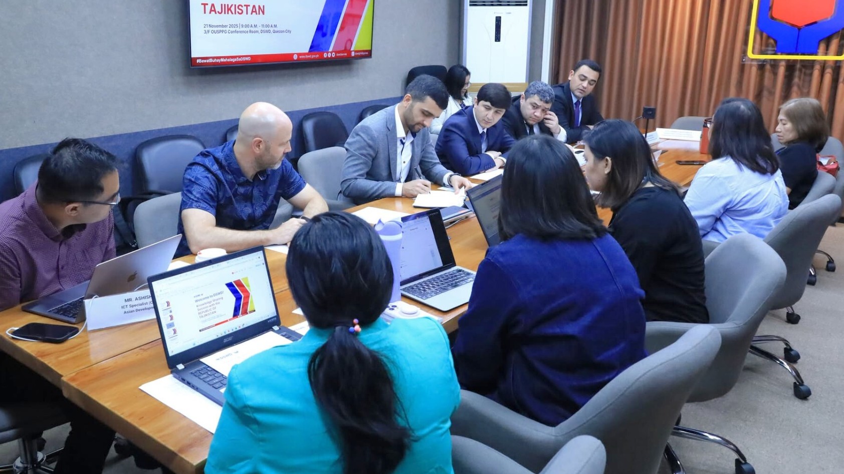DSWD hosts Tajikistan delegation for study tour on social protection, digitalization