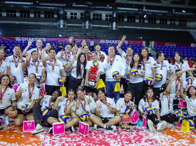THE NU Lady Bulldogs repay Regine Diego’s hard work and dedication by beating the UST Growling Tigresses to sweep the Shakey’s Super League Preseason Unity Cup recently.