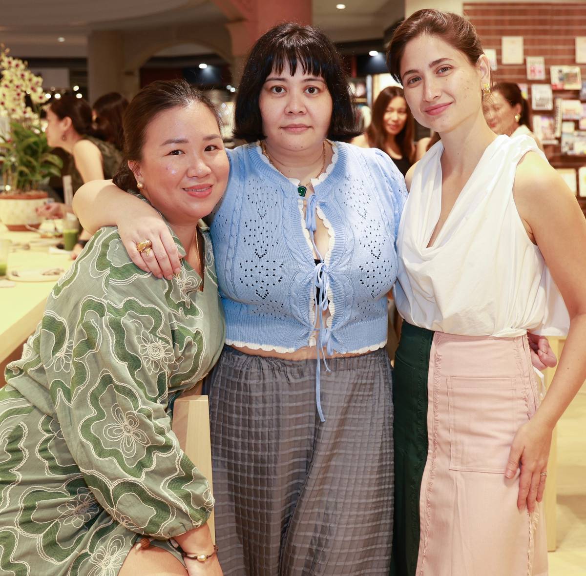 Jessica Tan Gan, Bea Ledesma and Xandra Rocha Araneta.