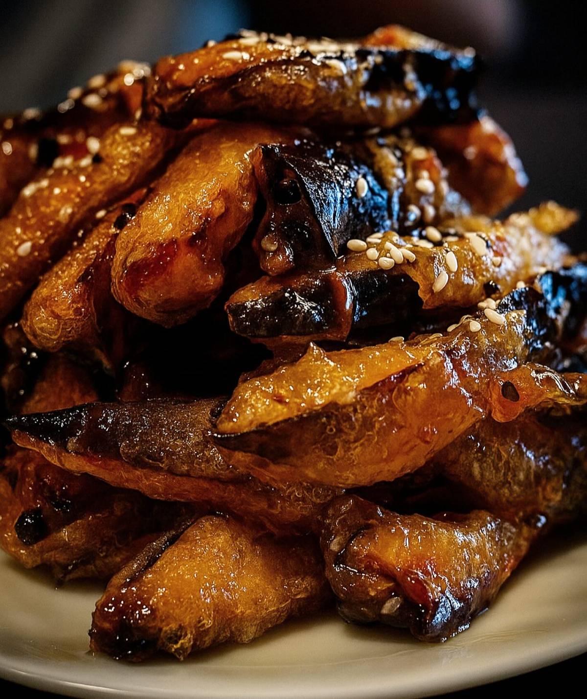 Eggplant fries.