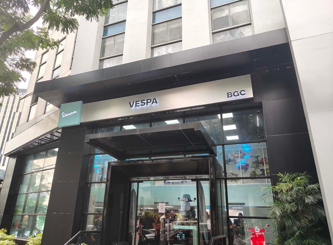 Vespa opens flagship store in BGC