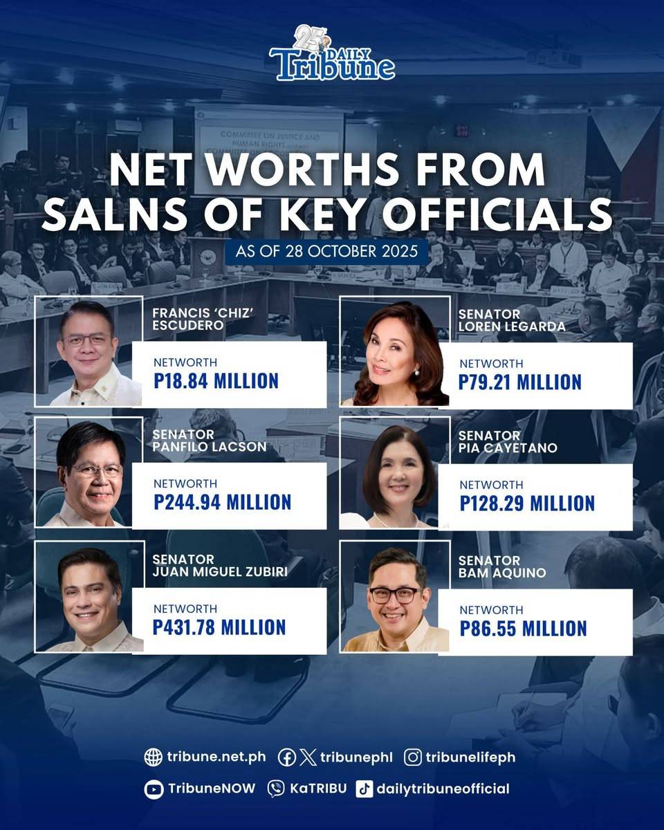 SALNs of Key Officials.