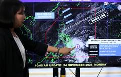 PAGASA TD Verbena