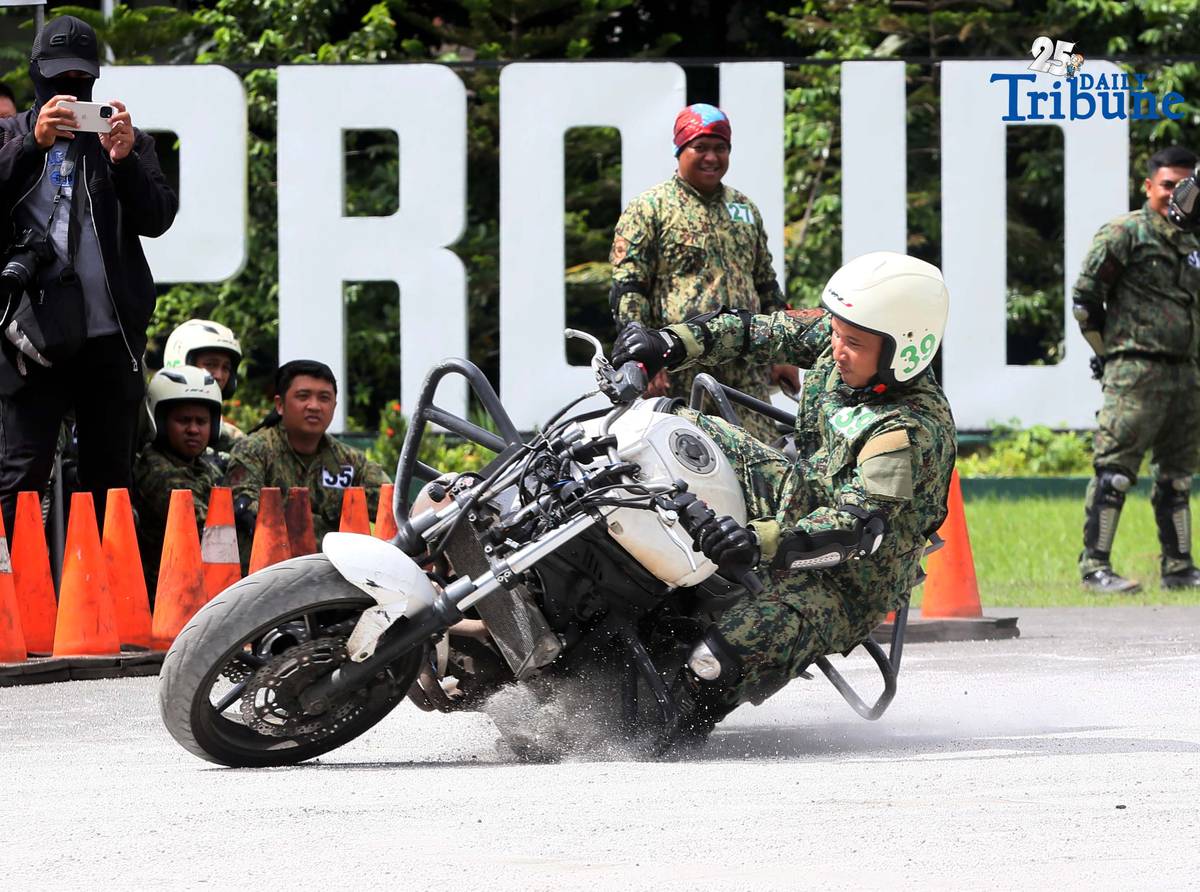 (November 24 2025) Different Unit from Philippine National Police PNP member under the 45 days of motor riding course training on Monday November 24 2025 at Camp Karingal in Quezon City. Photo/Analy Labor