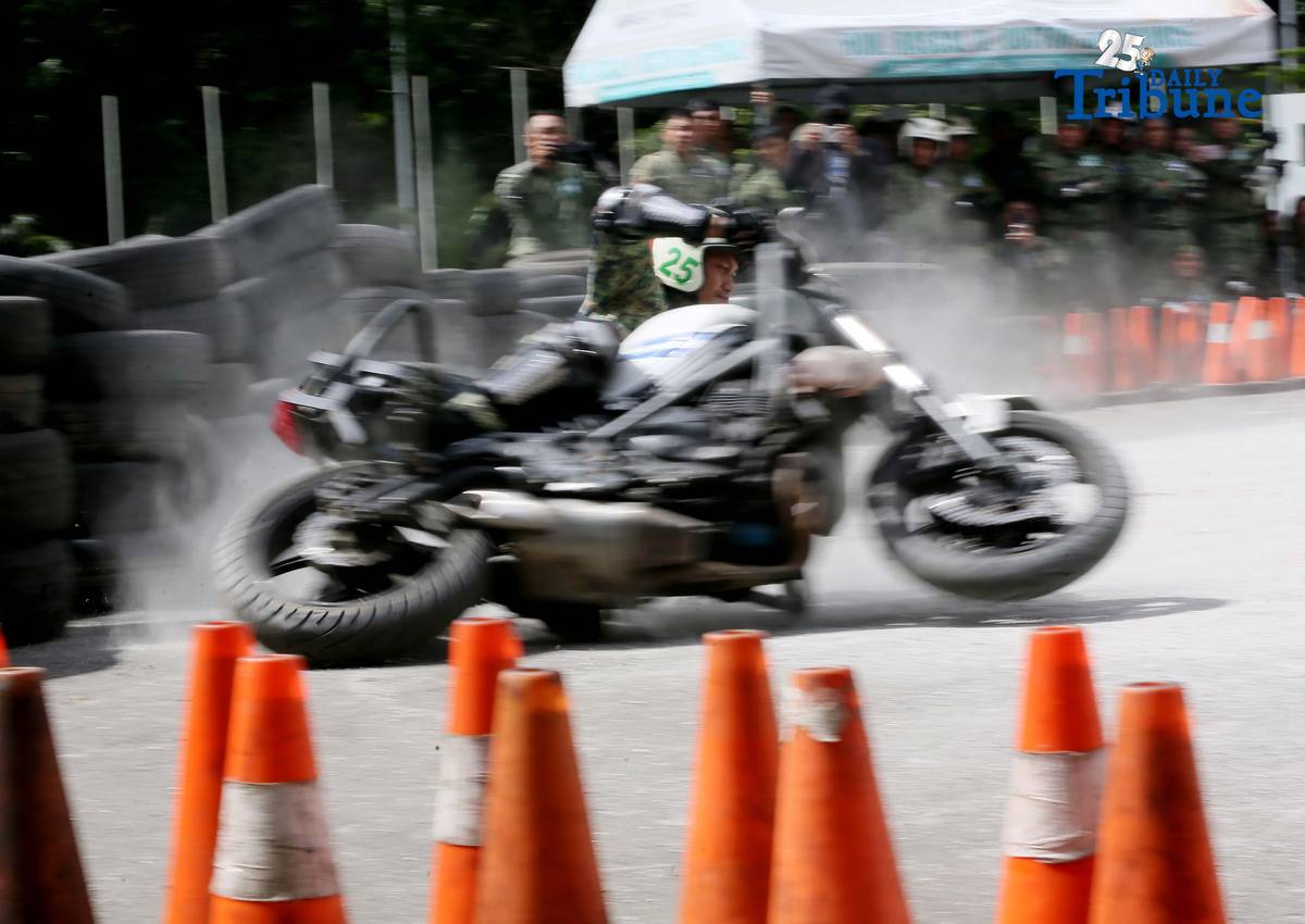 (November 24 2025) Different Unit from Philippine National Police PNP member under the 45 days of motor riding course training on Monday November 24 2025 at Camp Karingal in Quezon City. Photo/Analy Labor