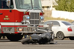 Motorcycle rider dies after hitting parked truck in San Mateo
