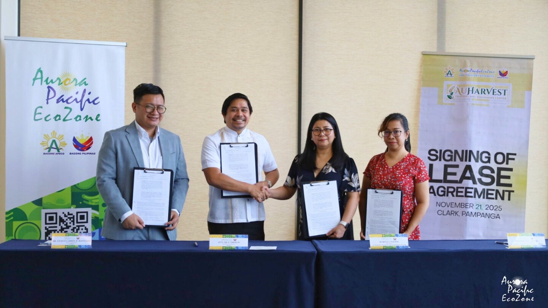 APECO, AuHarvest to open TESDA-accredited training hub in Casiguran