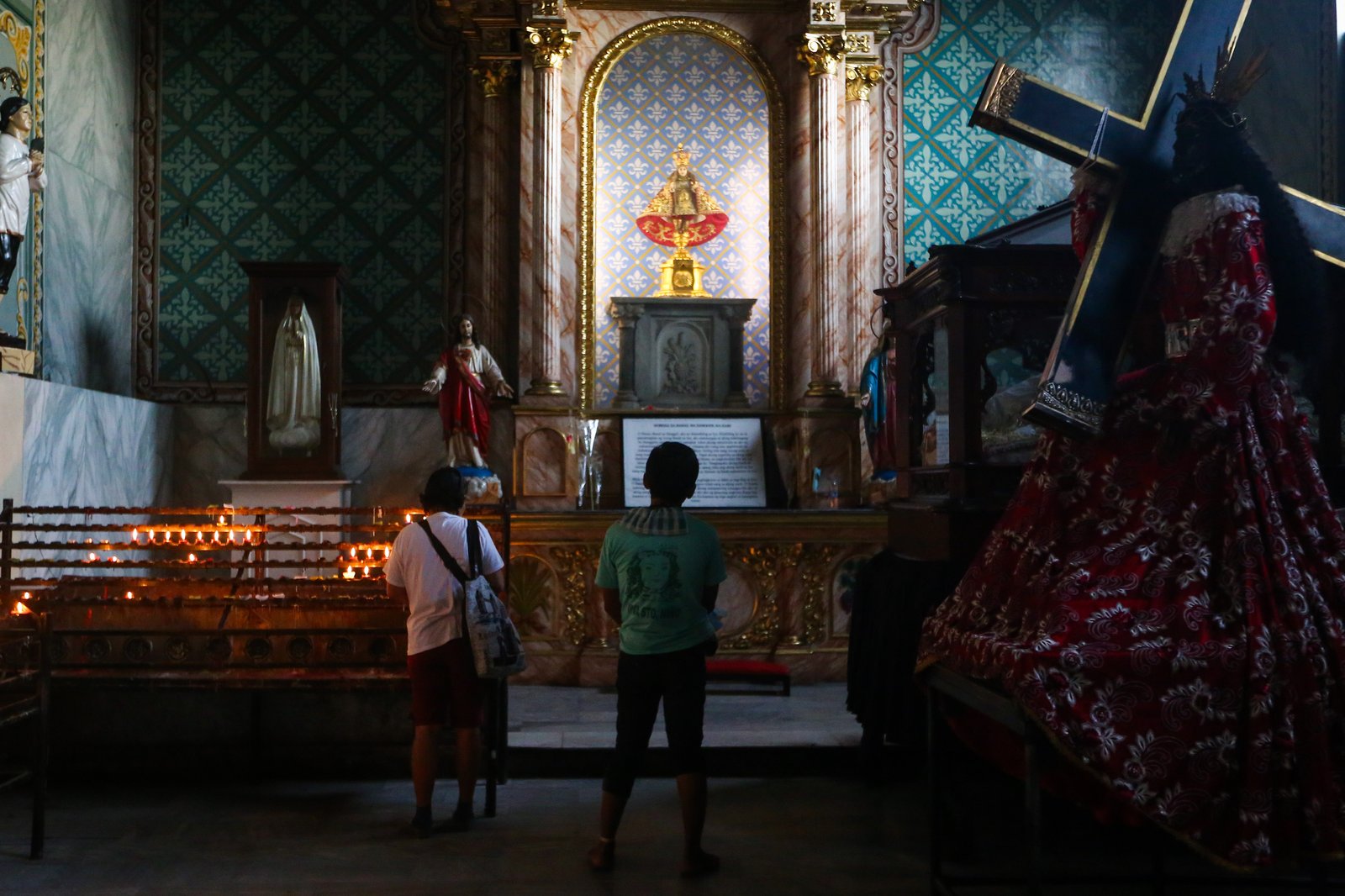 Scenes at the Archdiocesan Shrine and Parish of Santo Niño de Tondo in Manila on Friday afternoon, 25 November 2025. 

Pope Leo XIV has elevated the shrine to the rank of Minor Basilica through a decree dated November 9, 2025, the Feast of the Dedication of the Lateran Basilica in Rome.