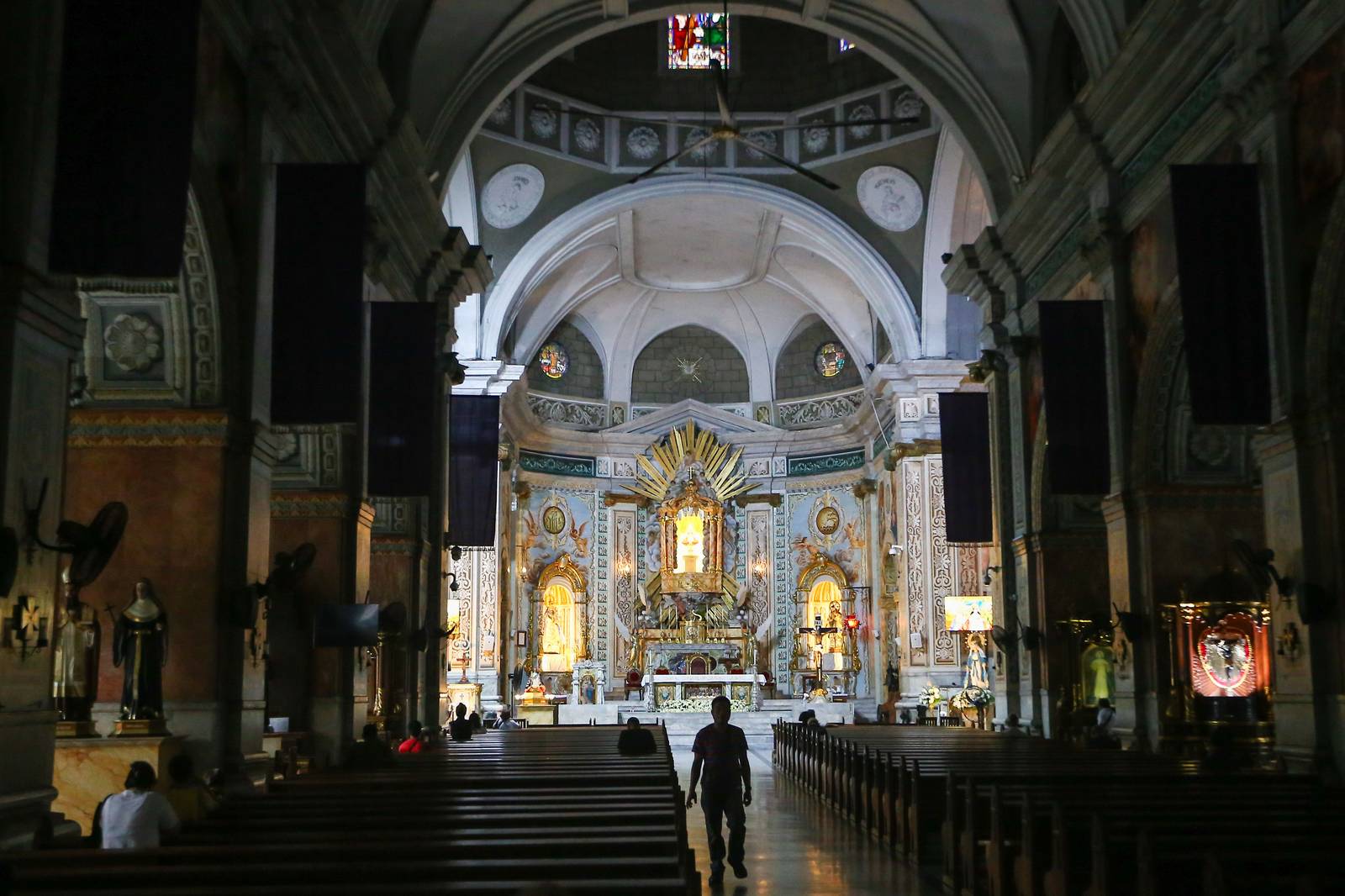 Scenes at the Archdiocesan Shrine and Parish of Santo Niño de Tondo in Manila on Friday afternoon, 25 November 2025. 

Pope Leo XIV has elevated the shrine to the rank of Minor Basilica through a decree dated November 9, 2025, the Feast of the Dedication of the Lateran Basilica in Rome.