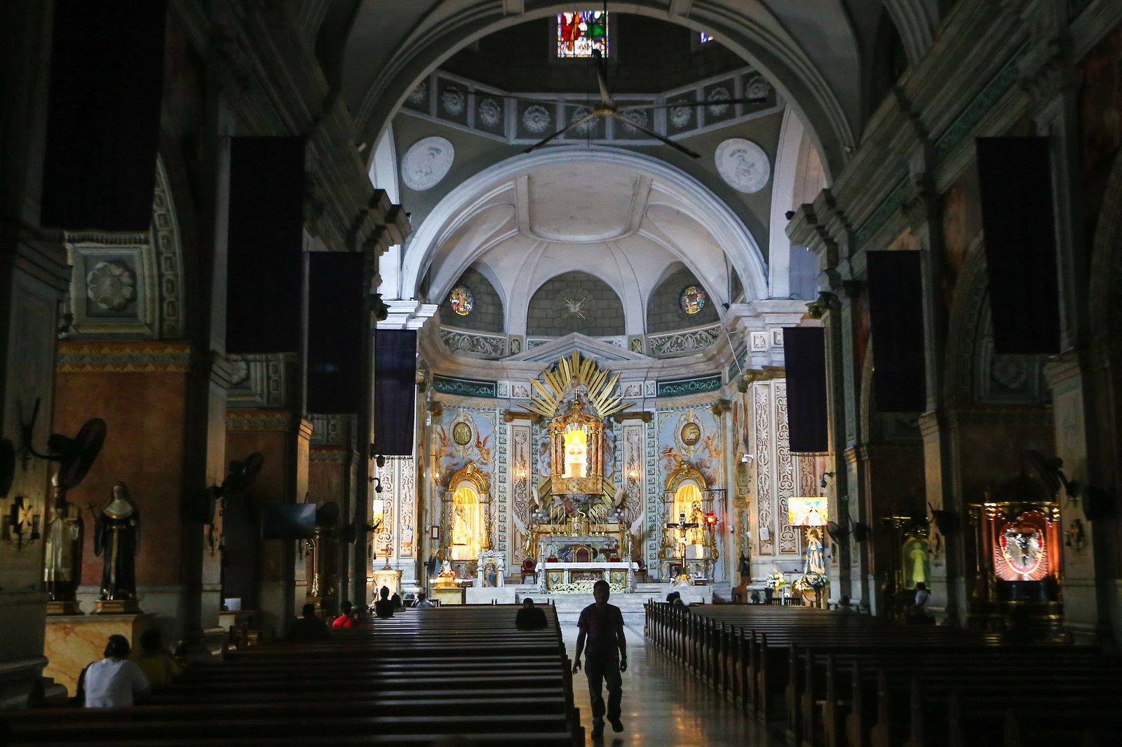 Scenes at the Archdiocesan Shrine and Parish of Santo Niño de Tondo in Manila on Friday afternoon, 25 November 2025. 

Pope Leo XIV has elevated the shrine to the rank of Minor Basilica through a decree dated November 9, 2025, the Feast of the Dedication of the Lateran Basilica in Rome.