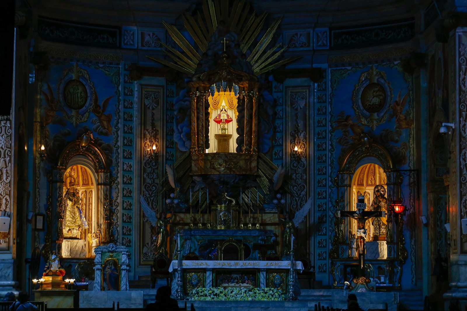 Scenes at the Archdiocesan Shrine and Parish of Santo Niño de Tondo in Manila on Friday afternoon, 25 November 2025. 

Pope Leo XIV has elevated the shrine to the rank of Minor Basilica through a decree dated November 9, 2025, the Feast of the Dedication of the Lateran Basilica in Rome.