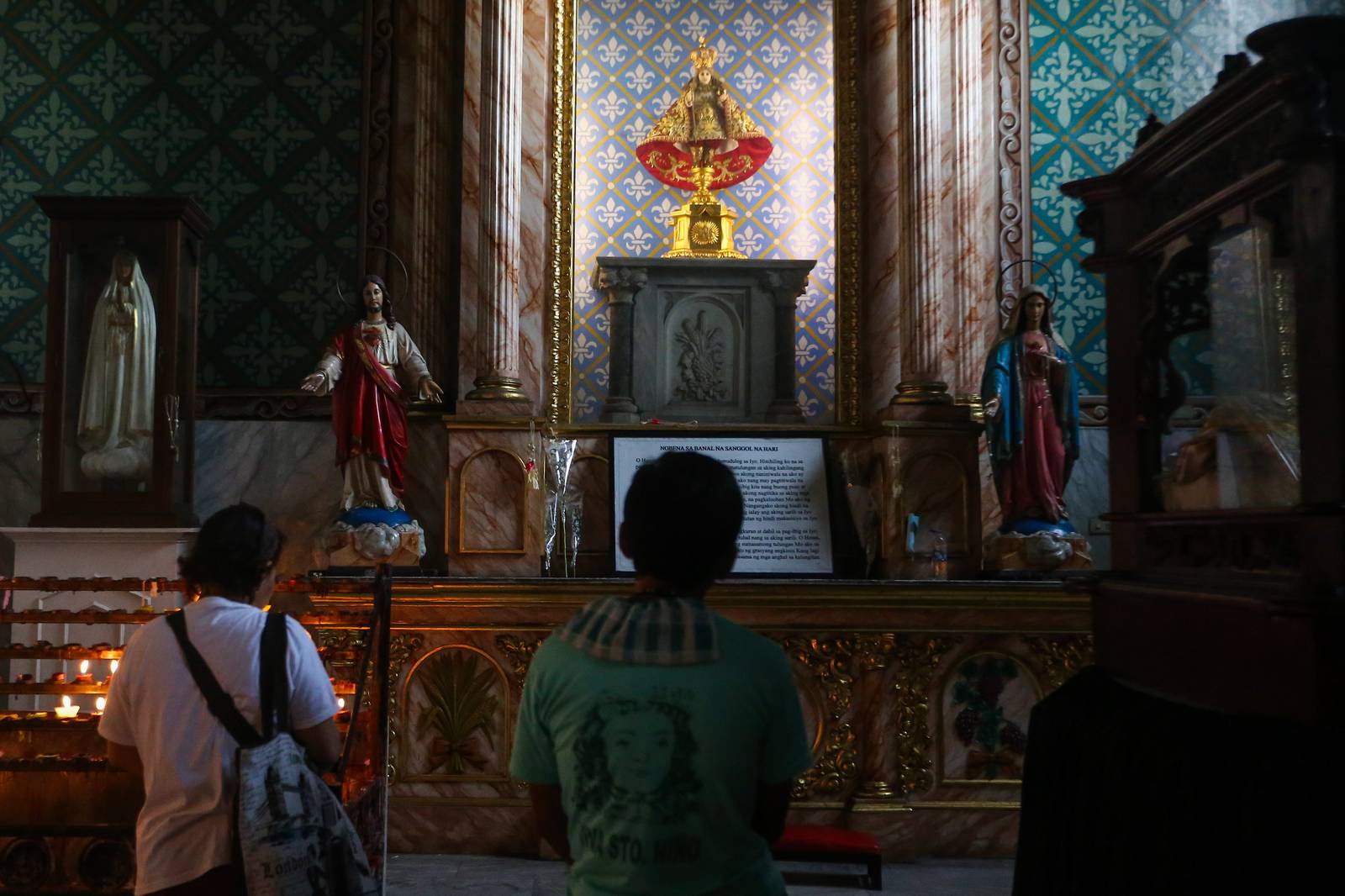 Scenes at the Archdiocesan Shrine and Parish of Santo Niño de Tondo in Manila on Friday afternoon, 25 November 2025. 

Pope Leo XIV has elevated the shrine to the rank of Minor Basilica through a decree dated November 9, 2025, the Feast of the Dedication of the Lateran Basilica in Rome.