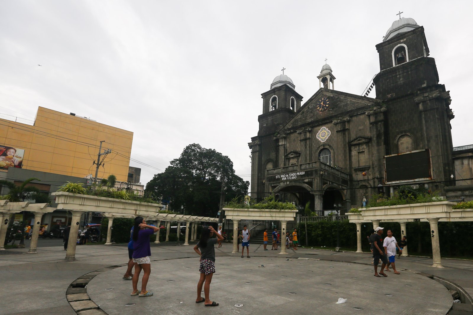 Scenes at the Archdiocesan Shrine and Parish of Santo Niño de Tondo in Manila on Friday afternoon, 25 November 2025. 

Pope Leo XIV has elevated the shrine to the rank of Minor Basilica through a decree dated November 9, 2025, the Feast of the Dedication of the Lateran Basilica in Rome.