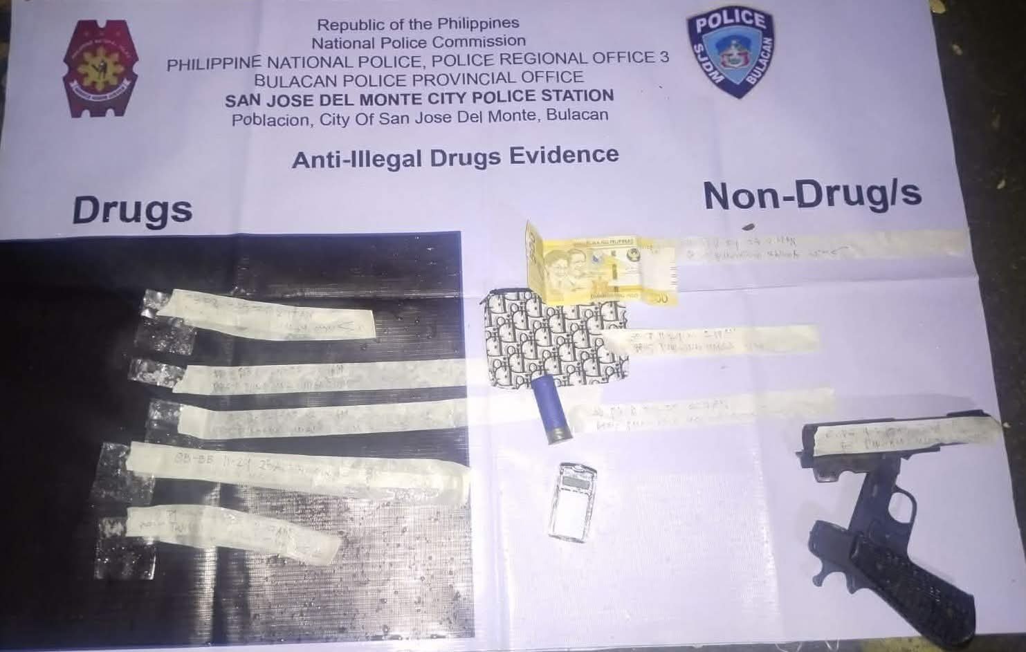 Alleged Saturnino gang member nabbed in Bulacan anti-drug sting