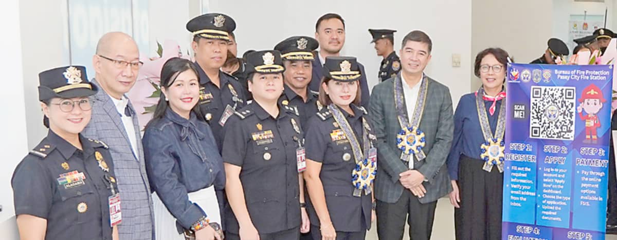 Bureau of Fire Protection National Capital Region presents a Plaque of Appreciation and a commemorative clock shaped like the Maltese Cross — the international insignia of firefighters symbolizing sacrifice, service, and bravery — during the Confirmation of Activity Signing Ceremony.