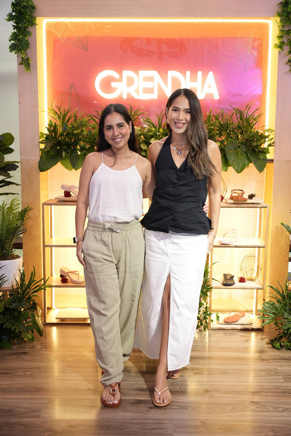 Lesley Rivero and Aliza Apostol.