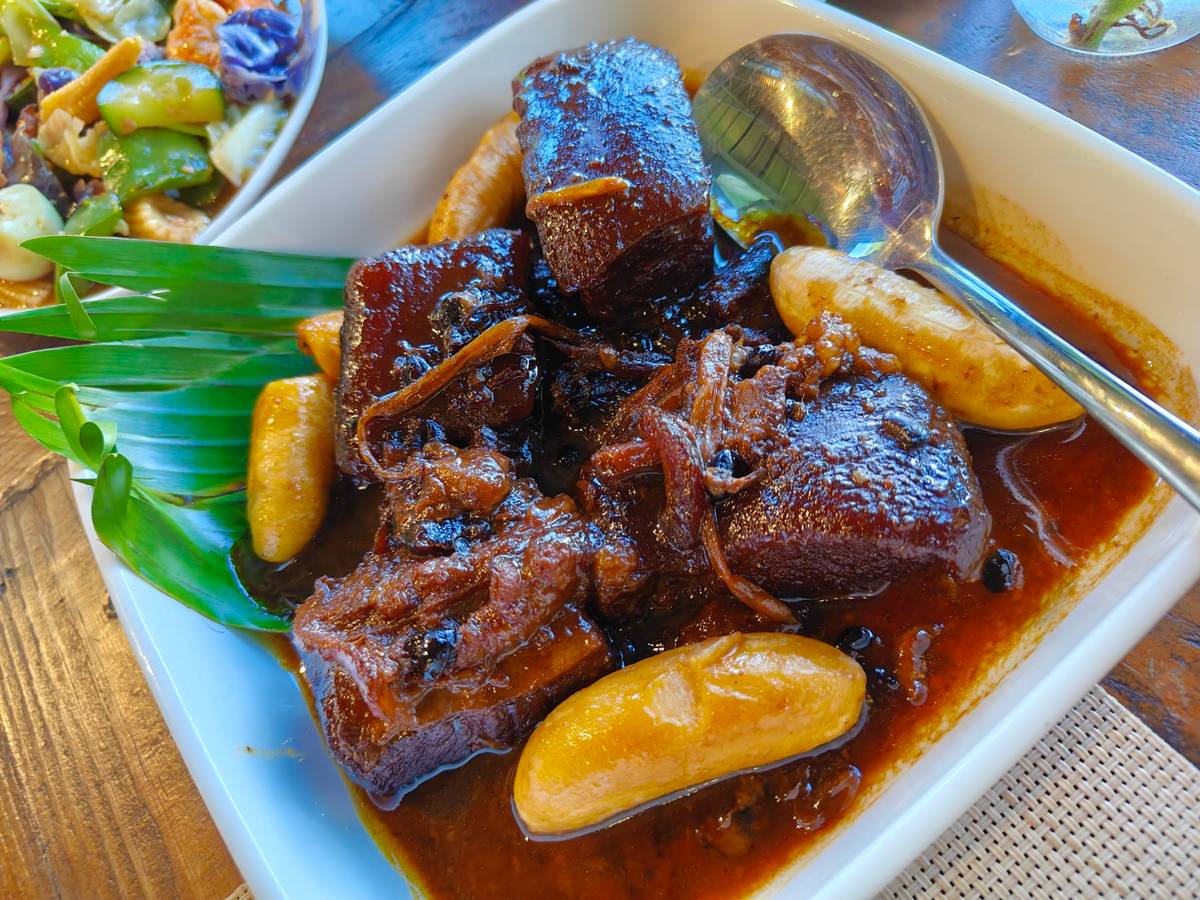 Pork humba.