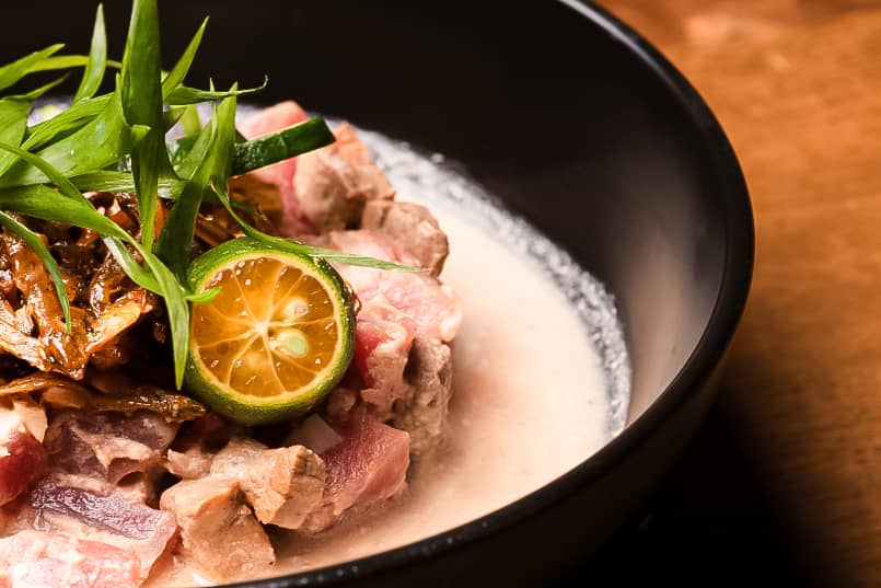 Start your Mindanaoan feast with Bigby’s Sinuglaw and Verity Restaurant’s Buntaa Crabs.