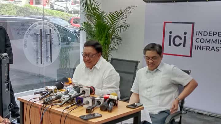 ICI Chair Andres Reyes Jr. and Executive Director Brian Keith Hosaka faced the media Wednesday and revealed the recommendation to the Ombudsman to file charges against eight solons for contracting with eight contractors.