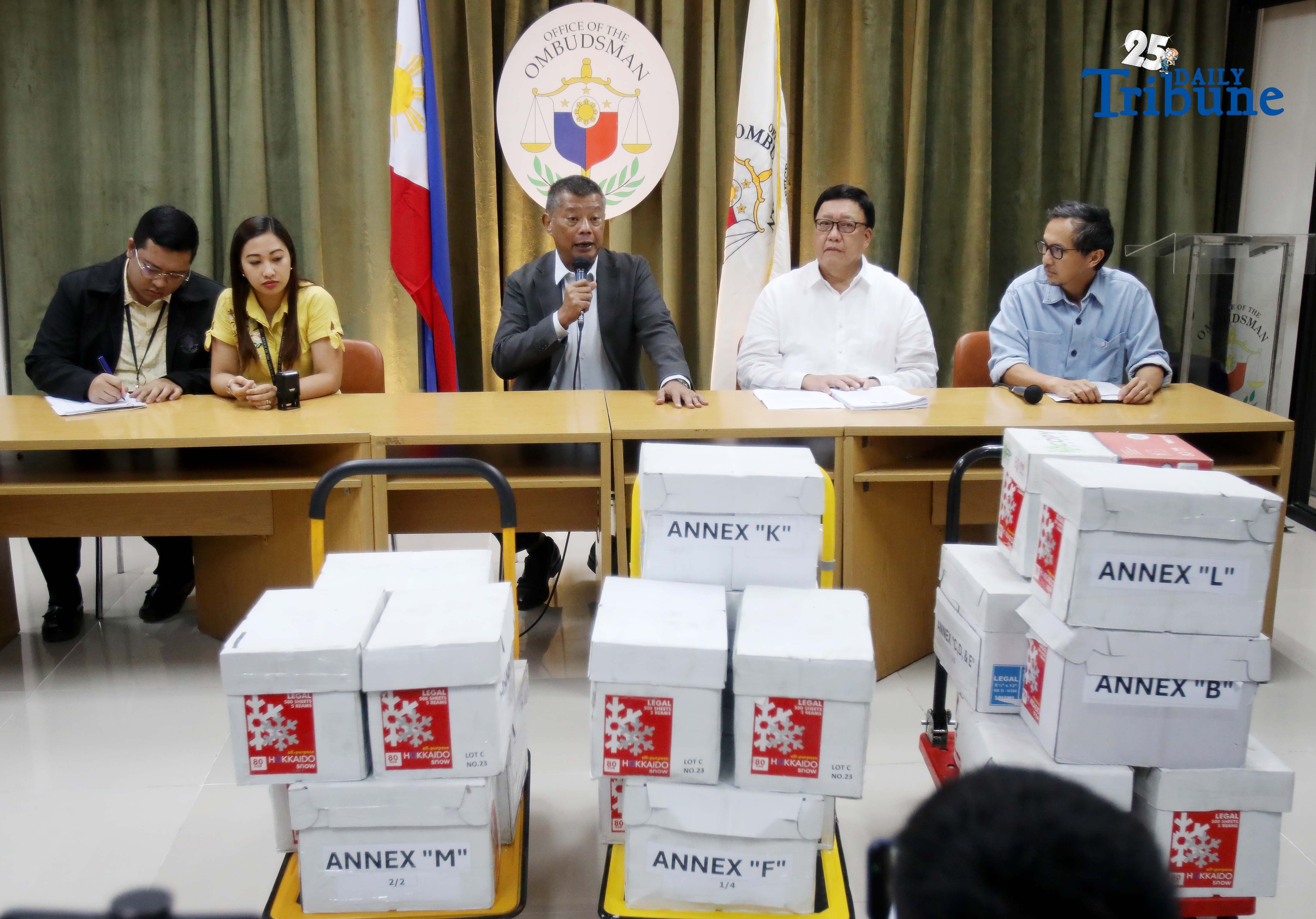 ICI, DPWH, Ombudsman 