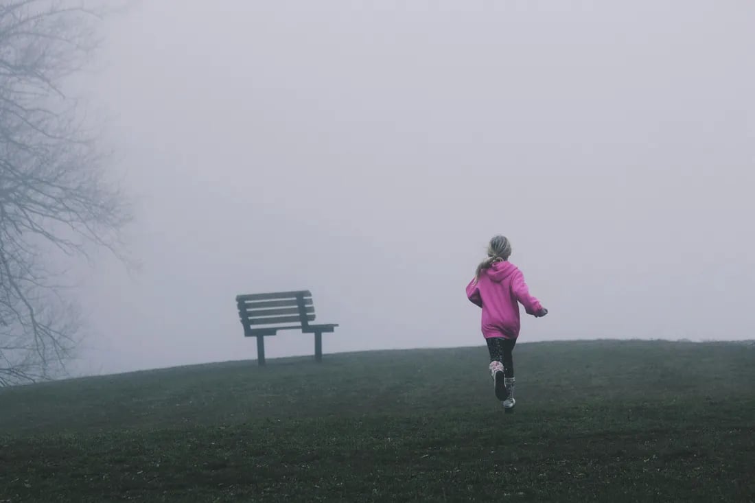 'The runner's dance'