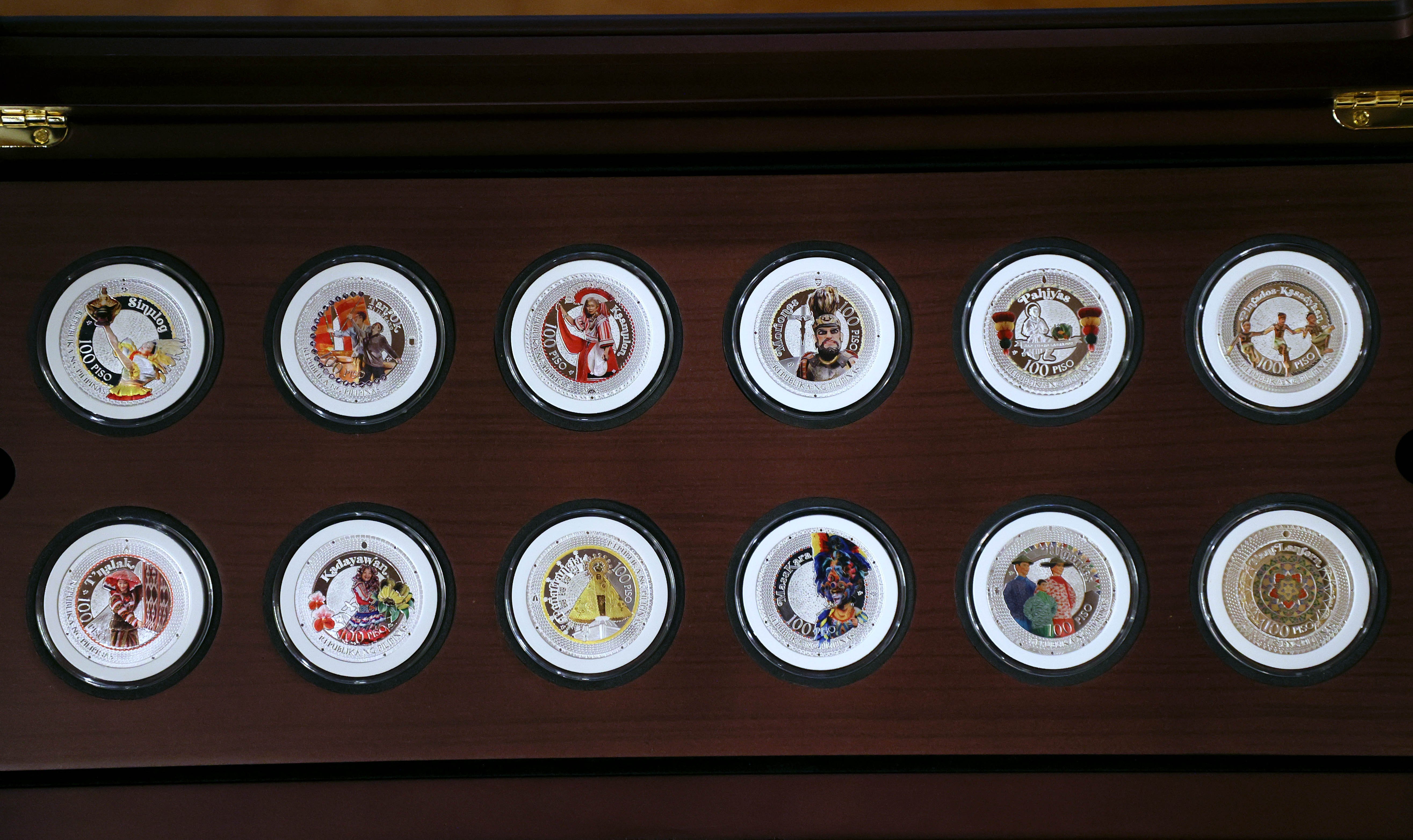 BSP unveils new commemorative coins