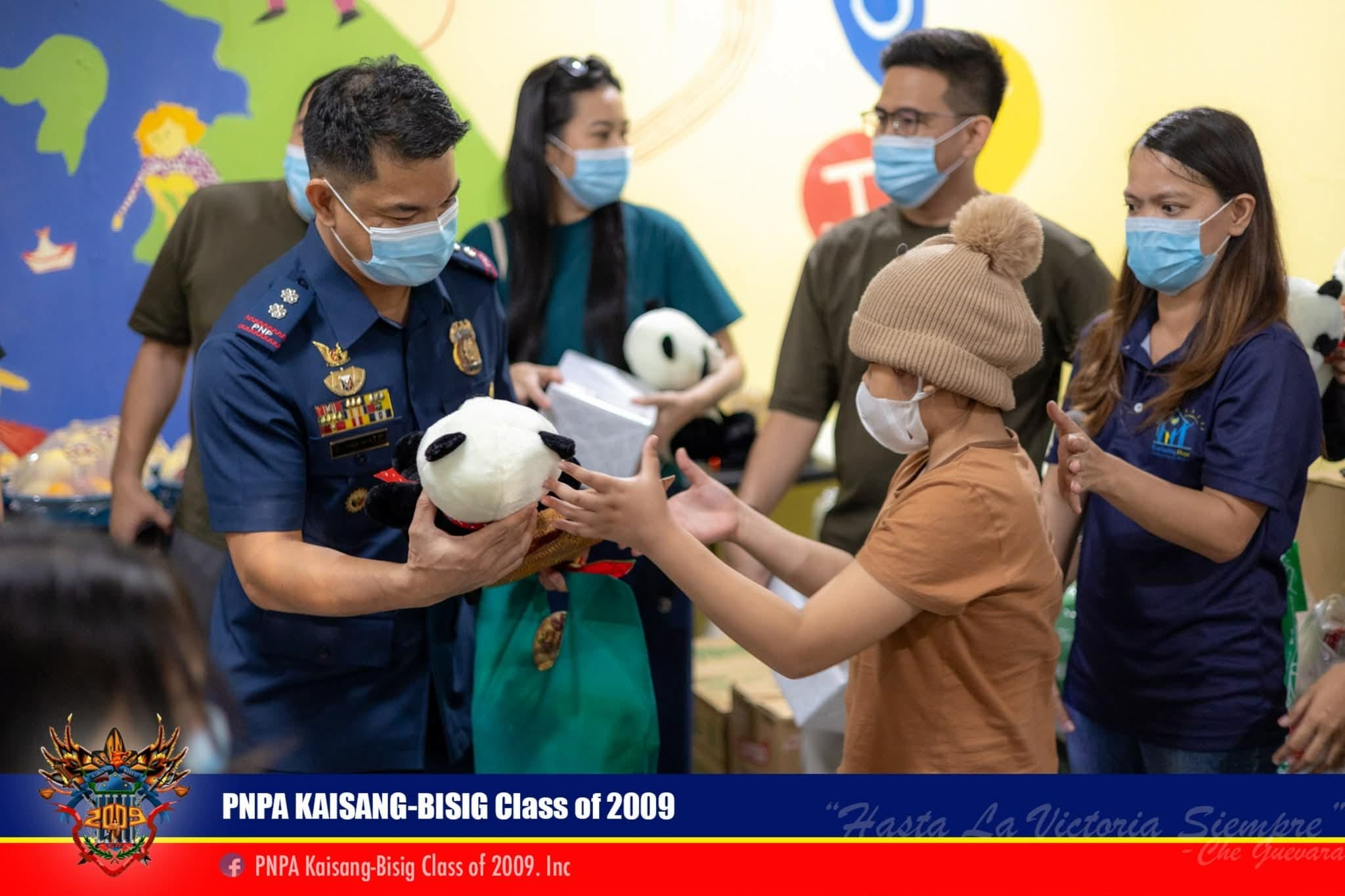 PNP class of 2009 holds outreach for children with cancer