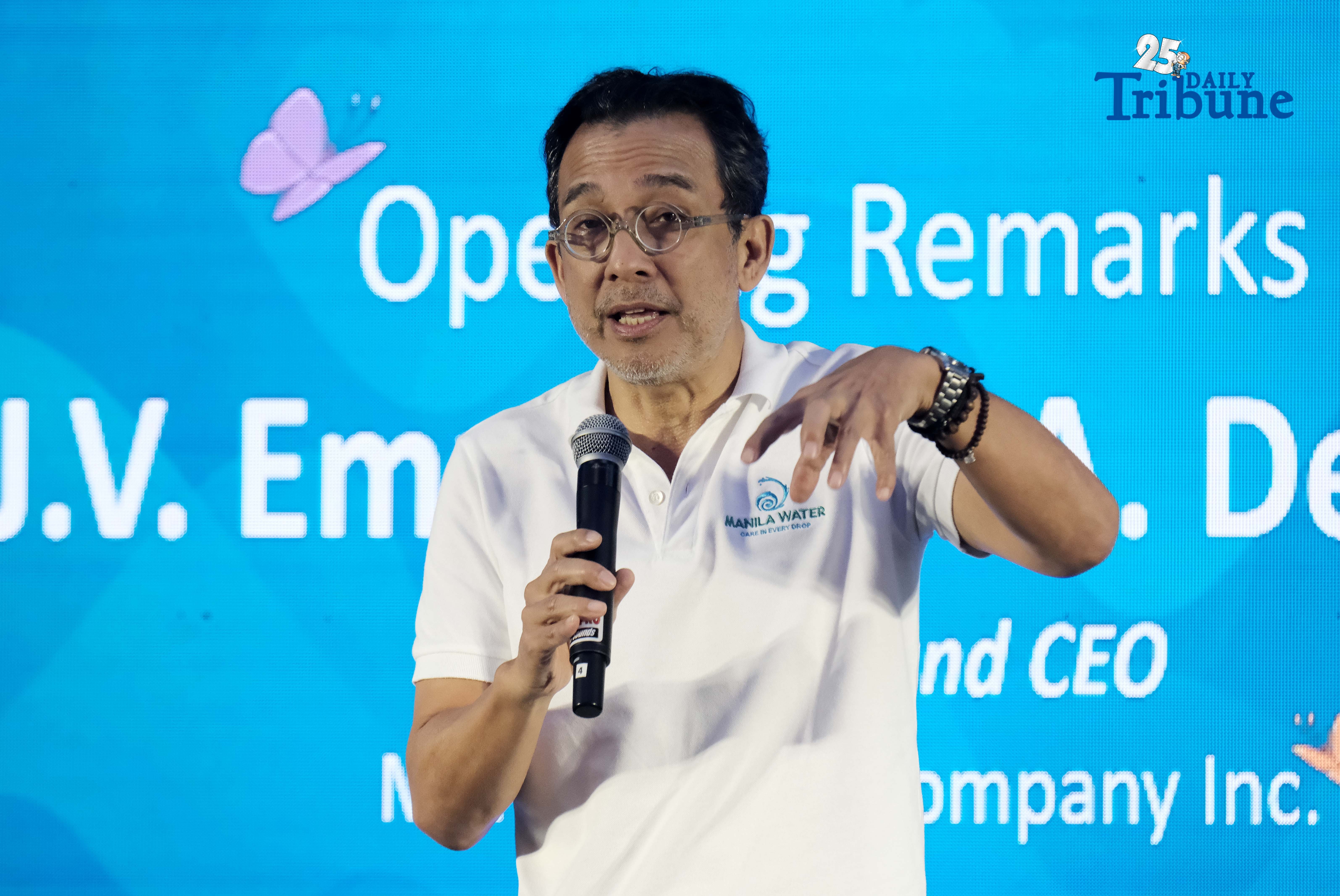 Manila Water President and CEO Jocot de Dios