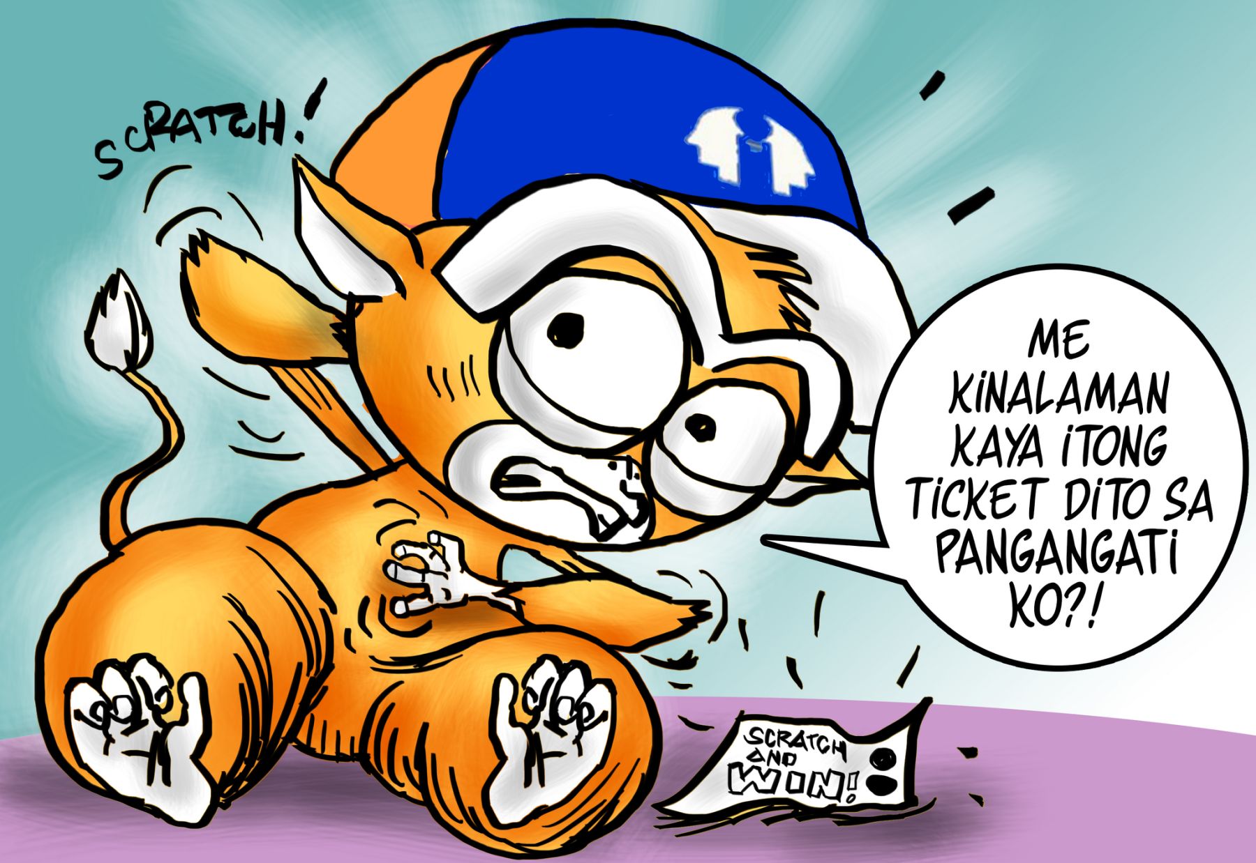 Lucky scratch