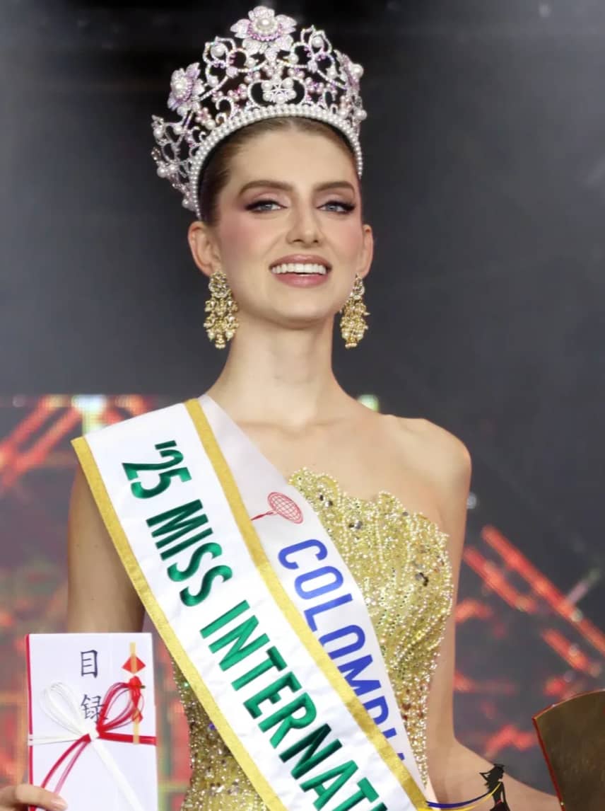 Miss International 2025 Catalina Duque of Colombia.