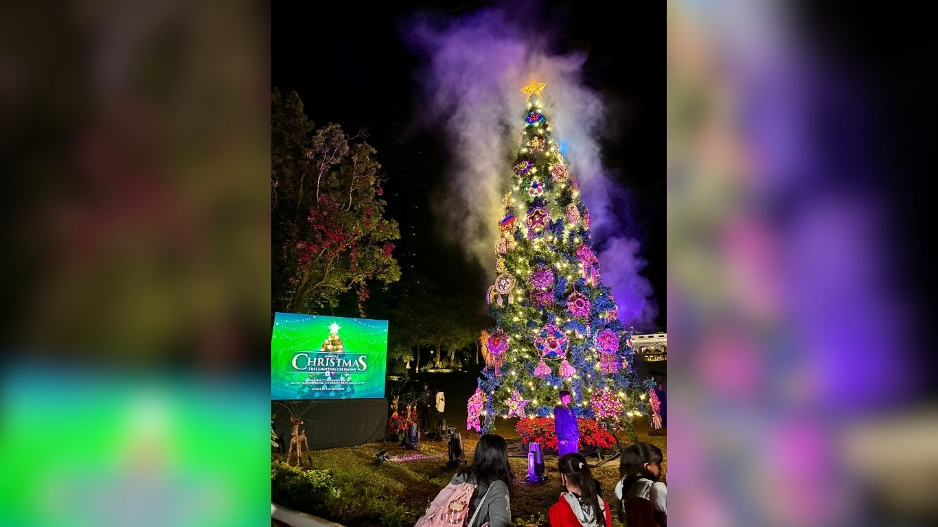 Baguio Mansion glows with Christmas vibes