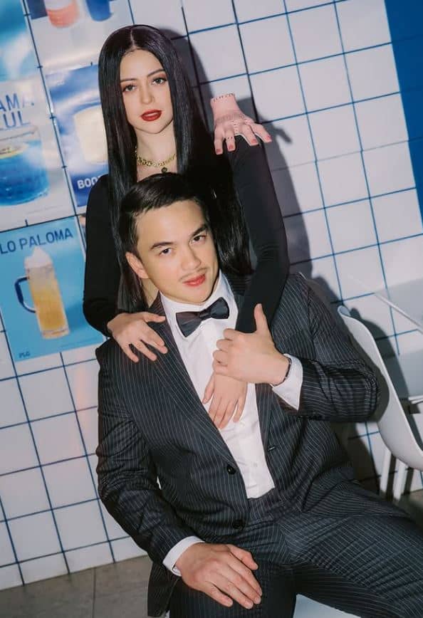 Celebrity couple Sue Ramirez and Dominic Roque.