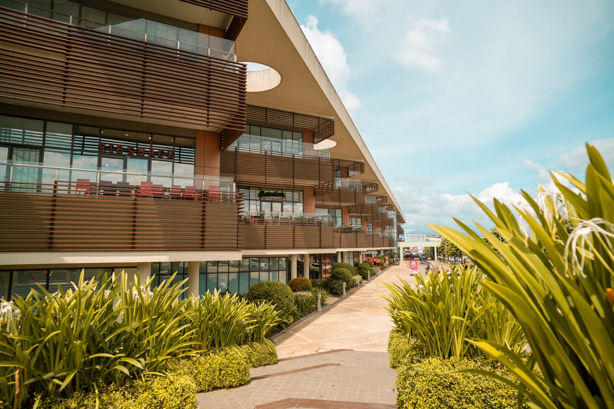 SM City Puerto Princesa makes use of design elements as shading devices to reduce energy for air conditioning cooling requirements, without sacrificing natural light.
