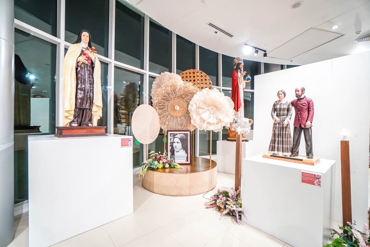 In October, St. Thérèse of the Child of Jesus and the Sacred Heart Apparition was honored through the Heart to Heart Exhibit only at MOA Sanctuary.