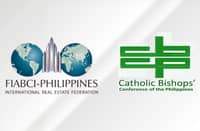 FIABCI-Philippines and Catholic Bishops' Conference of the Philippines logos.