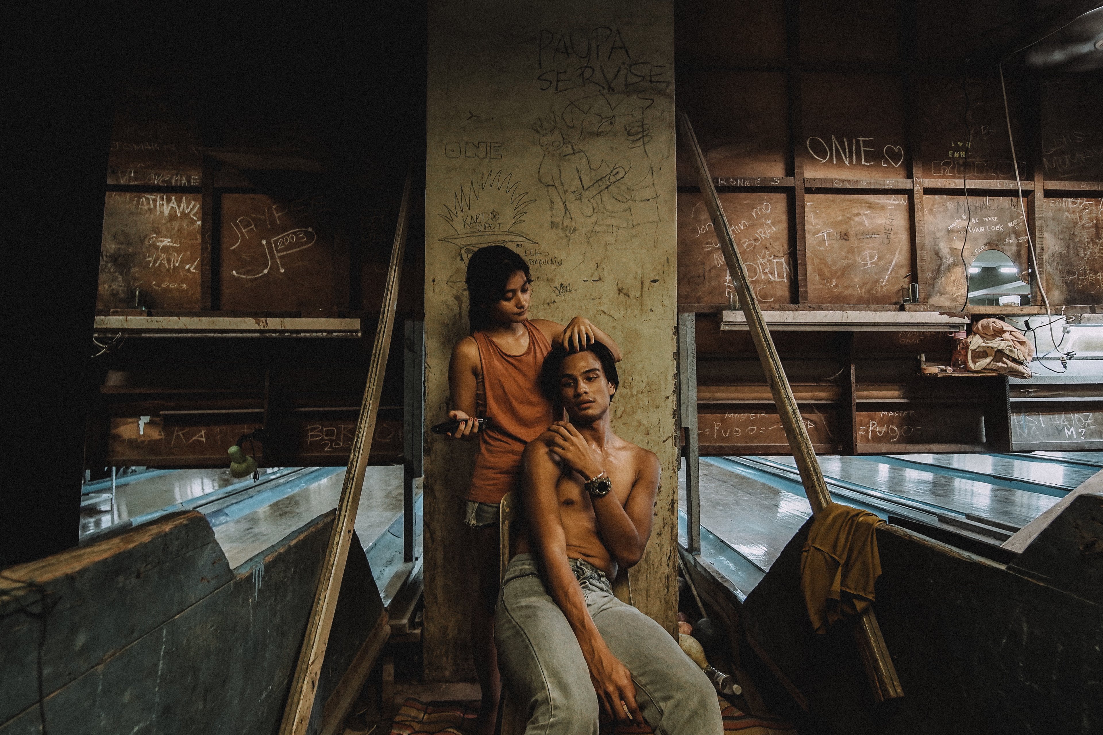 Nour Hooshmand and Andre Miguel.