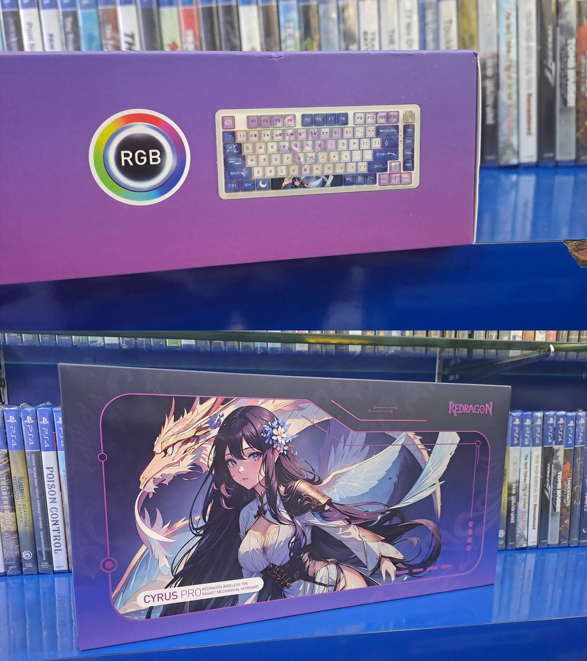 Redragon K681ACG Cyrus Pro Anime Edition Mechanical Keyboard