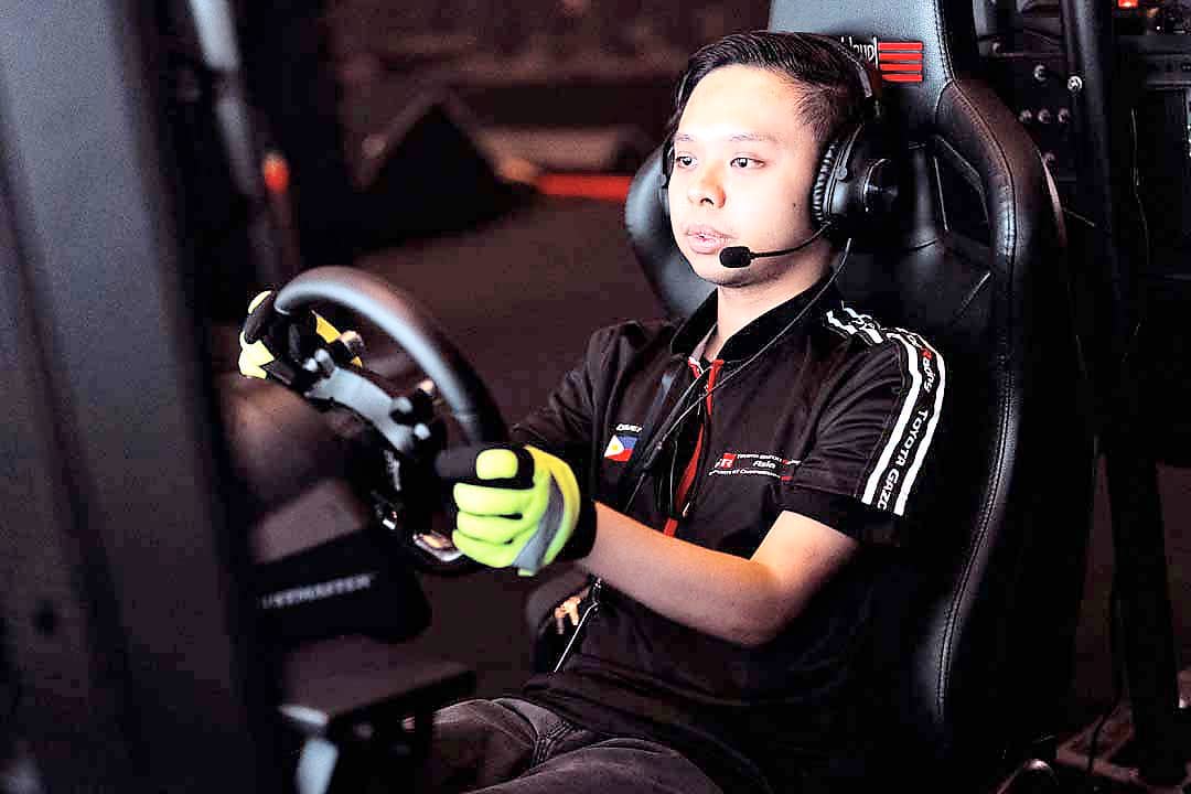 STEADY Victor Ancheta navigates his stint in the regional showdown for Team Philippines.