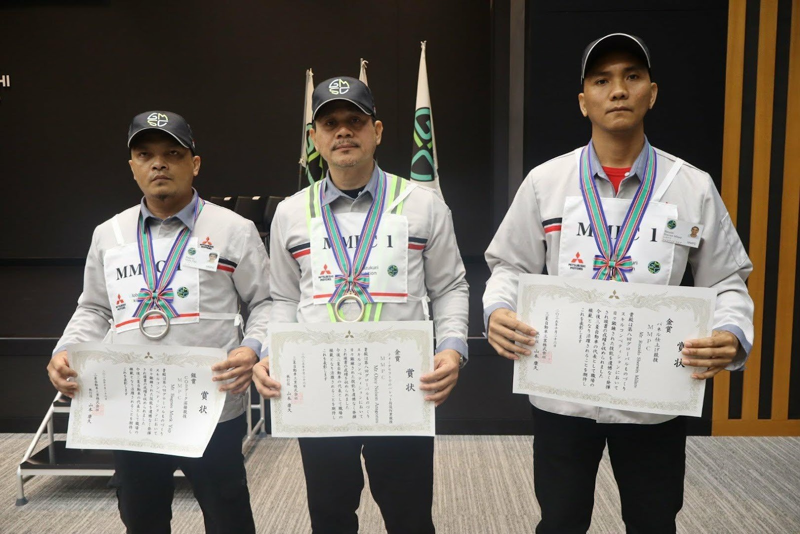 Mitsubishi Motors Phl earns gold and silver in Japan